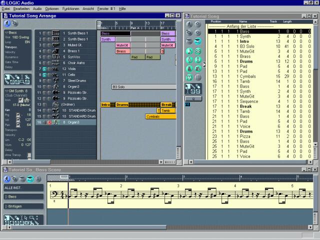 Vergleichstest Emagic Logic Audio vs. Cakewalk Pro Audio 9